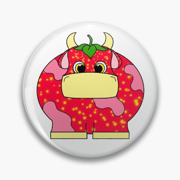 Item preview, (Look at you) Strawberry Cow designed and sold by GreySkiesArt.