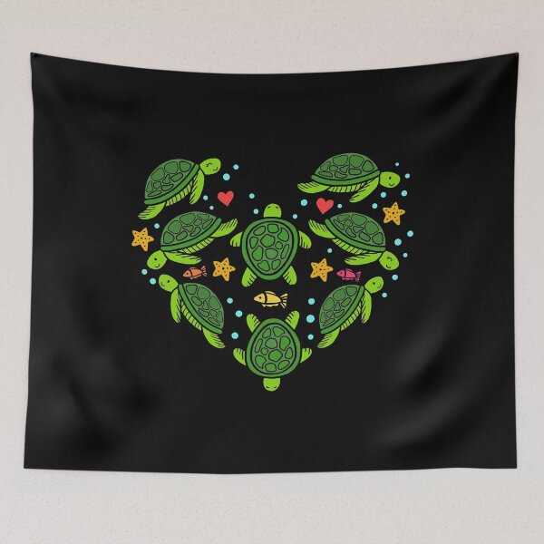 Item preview, Valentine's Day Sea Turtles Marine Animal Rescue designed and sold by haselshirt.