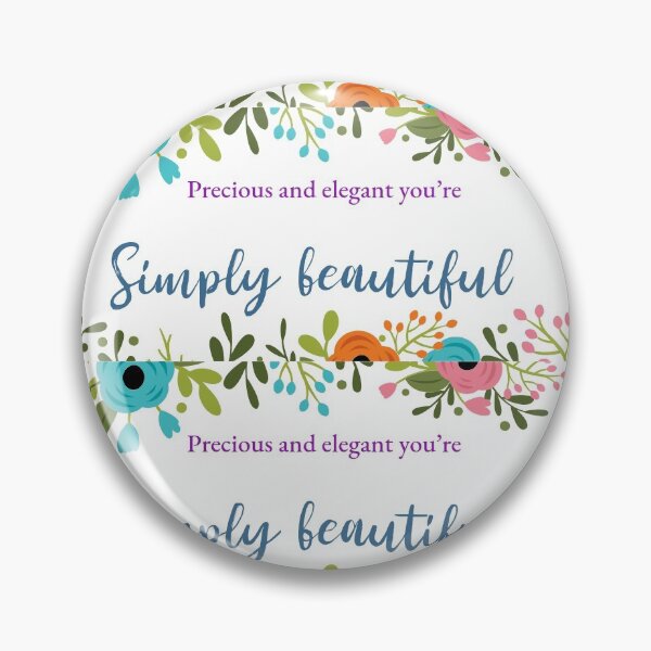 Item preview, Precious and elegant you’re Simply beautiful  designed and sold by Got-Ya-Bak.