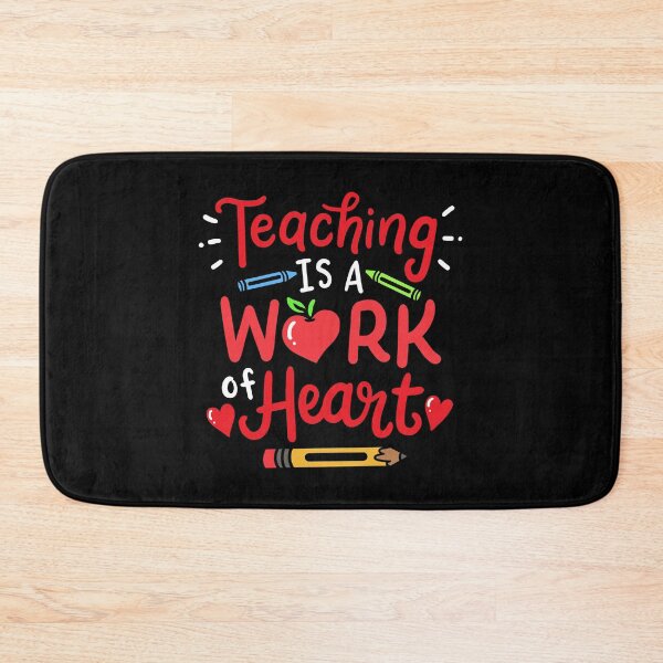 Item preview, Teaching Is A Work of Heart Valentine's Day Gift designed and sold by haselshirt.