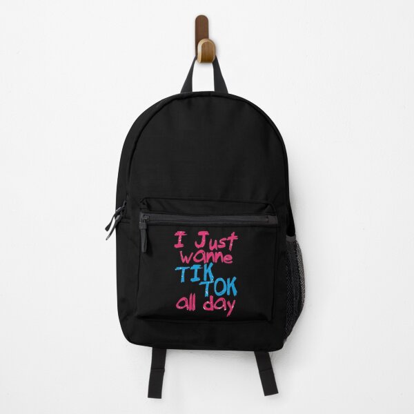 Item preview, I Just Wanne Tik Tok All Day (Cute Hilarious Quote • Go Viral on Social Media • Trending) designed and sold by SassyClassyMe.