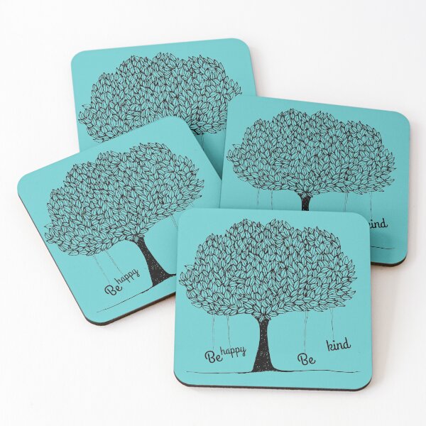 Item preview, Be happy, Be kind designed and sold by CokeyPanda.