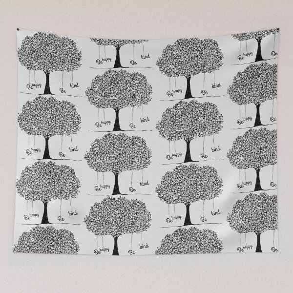 Item preview, Be happy, Be kind designed and sold by CokeyPanda.