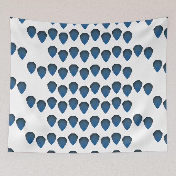 Item preview, blue scale tile designed and sold by sarantulas.