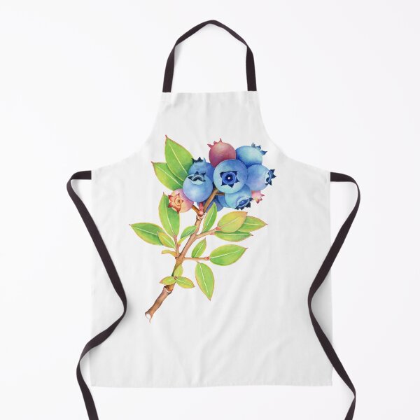 Wild Maine Blueberries Apron