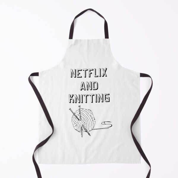 Item preview, Netflix and knitting designed and sold by Asrais.