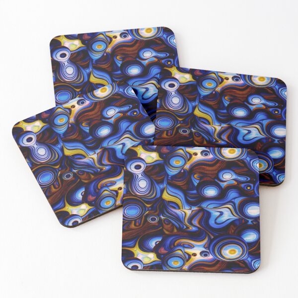 Item preview, Mood booster Blue abstract designed and sold by chinnu772.