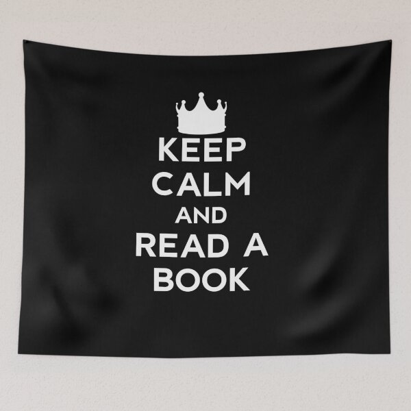 Item preview, Keep calm and read a book designed and sold by bumperapparels.