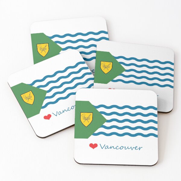Item preview, I Love Vancouver featuring the city flag designed and sold by ganje.