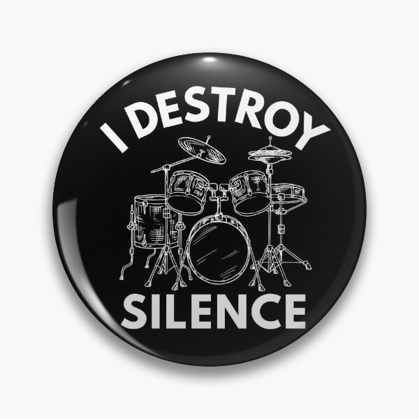 Item preview, I Destroy Silence With My Drums designed and sold by PayoutStream.
