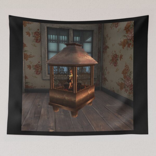 Item preview, fire box on second life designed and sold by The Poette.
