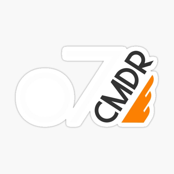 Elite Dangerous - o7 CMDR Sticker
