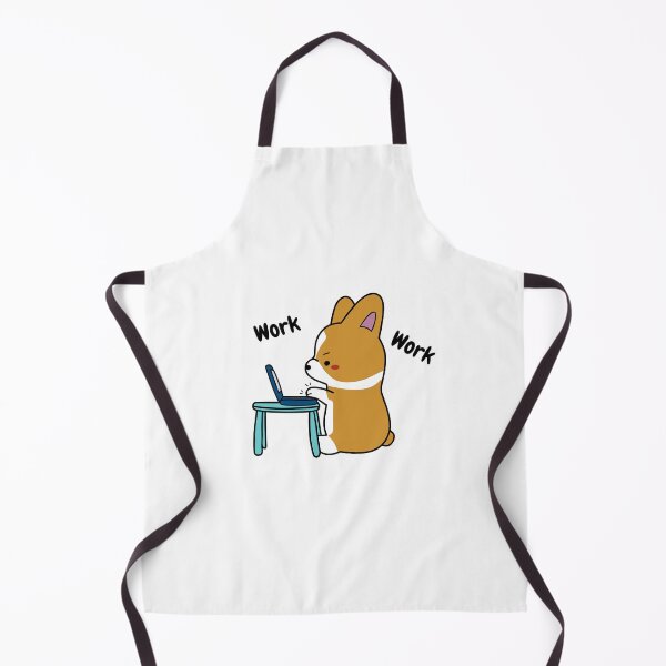 Item preview, Work From Home Corgi designed and sold by Hustlercredo.
