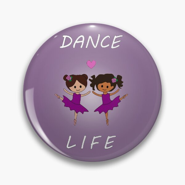 Item preview, Dance Life - girls in purple tutus designed and sold by nutmegfairy.