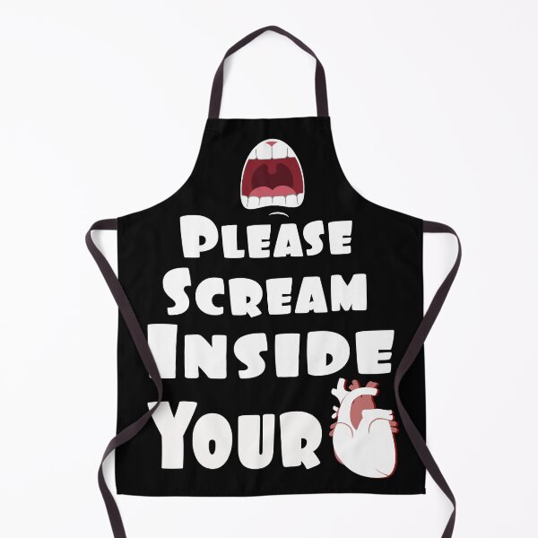 Item preview, please scream inside your heart designed and sold by OzyManDiaS90.