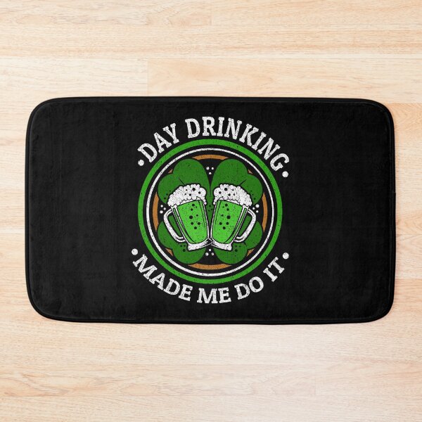 Item preview, Day Drinking Made Me Do It St. Patrick's Day Clover designed and sold by haselshirt.