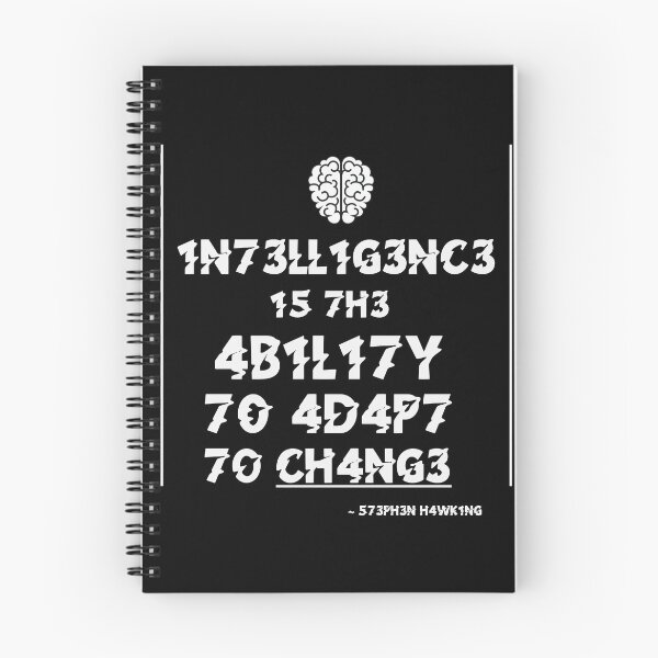Item preview, Intelligence is the ability to adapt to change! designed and sold by Medmac's Designs.