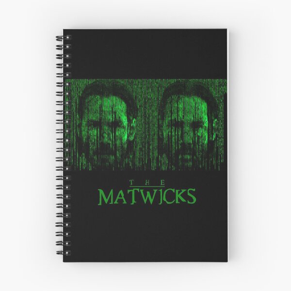 Item preview, The Matwicks (Green font & Black background) designed and sold by Pendy777.