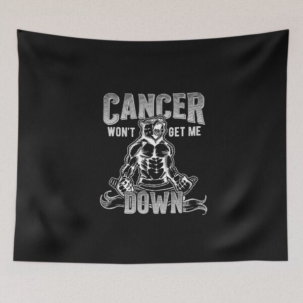 Item preview, Cancer will not get me down! designed and sold by Cutebutfunny.