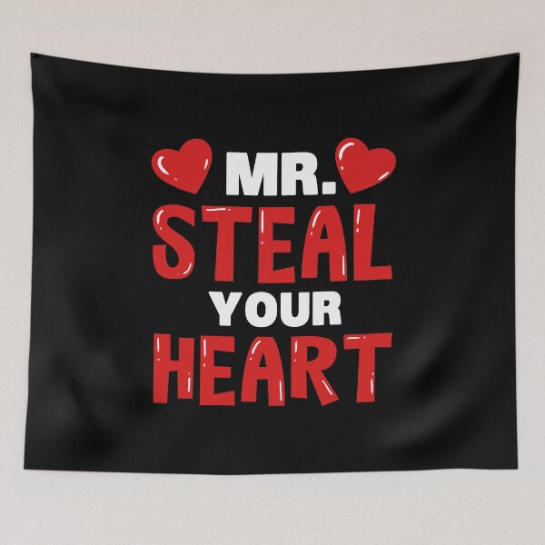 Item preview, Mr. Steal Your Heart Valentine's Day Red Bow Gift designed and sold by haselshirt.