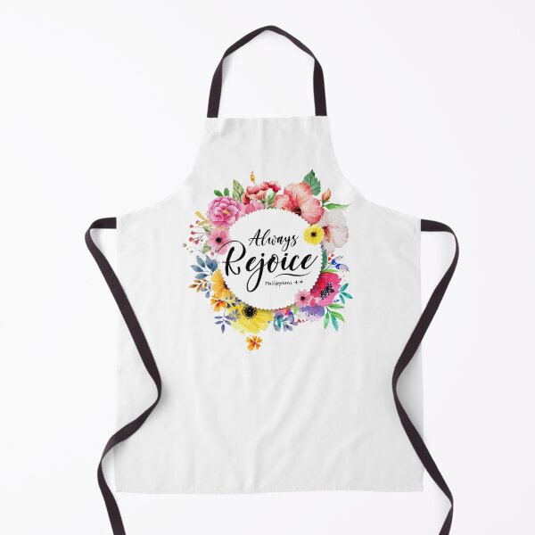 Item preview, Floral Always Rejoice Bible verse Philippians 4:4 designed and sold by KA DESIGNS.