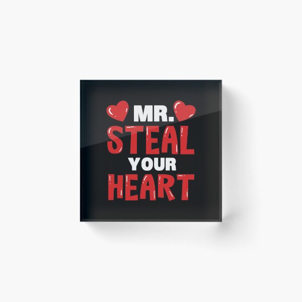 Item preview, Mr. Steal Your Heart Valentine's Day Red Bow Gift designed and sold by haselshirt.
