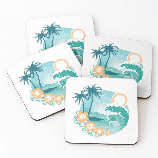 Item preview, Summer Beach Island  designed and sold by QuirkyMerch.