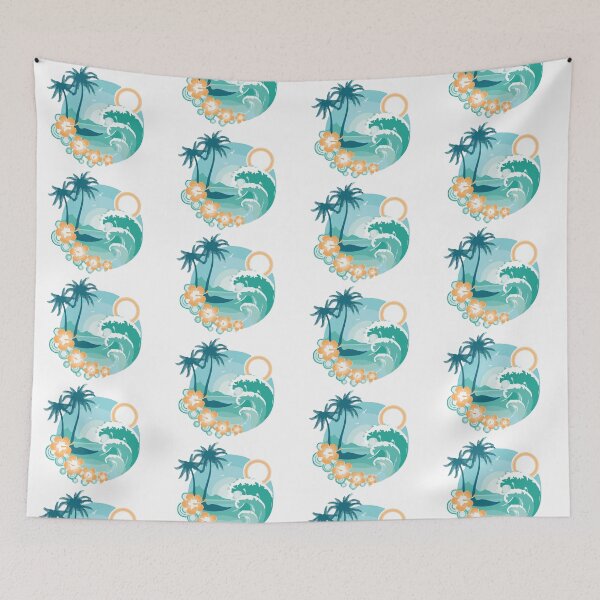 Item preview, Summer Beach Island  designed and sold by QuirkyMerch.