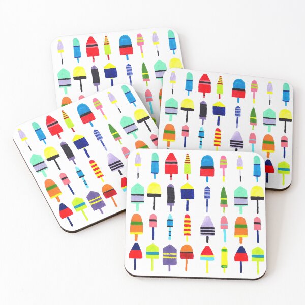 Item preview, Colorful Lobster Buoys designed and sold by Calen  Picard-Carroll.