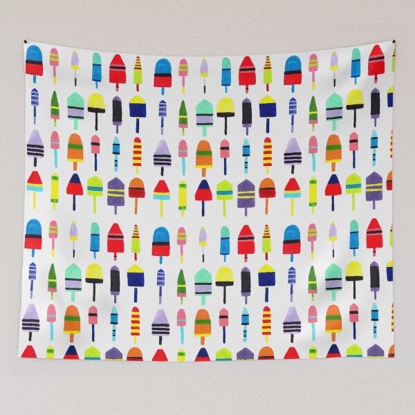 Item preview, Colorful Lobster Buoys designed and sold by Calen  Picard-Carroll.