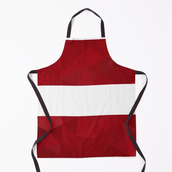 Item preview, Low Poly Latvia Flag - Geometric National Symbol Design designed and sold by OrangePoly.