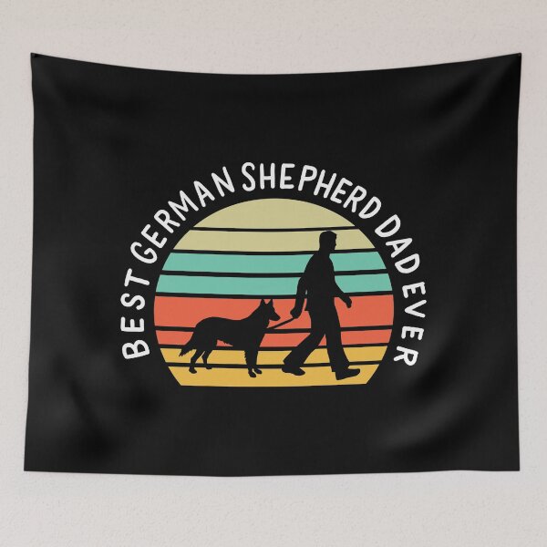 Item preview, Best German Shepherd Dad Ever Dog Animal Lover Gift designed and sold by haselshirt.