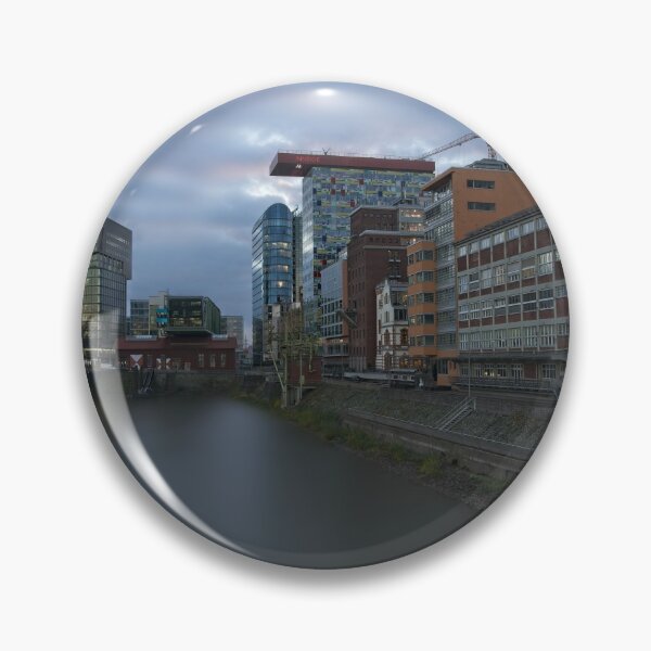 Item preview, Media Harbour At Sunset designed and sold by rawshutterbug.