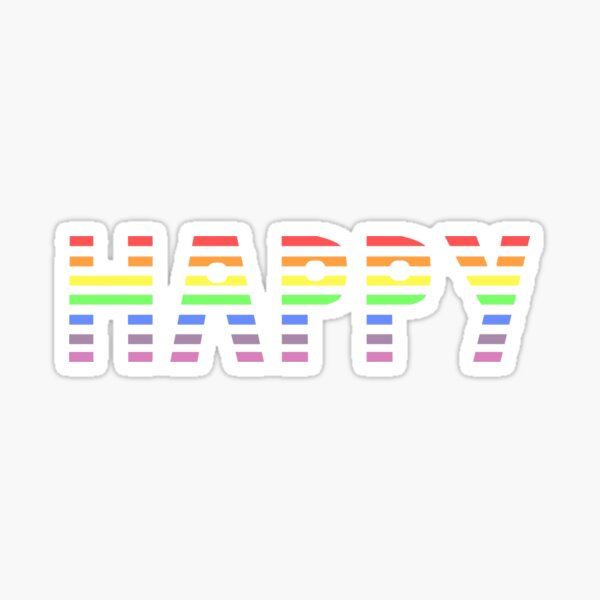 Item preview, Happy Rainbow designed and sold by Bayrlljoy.