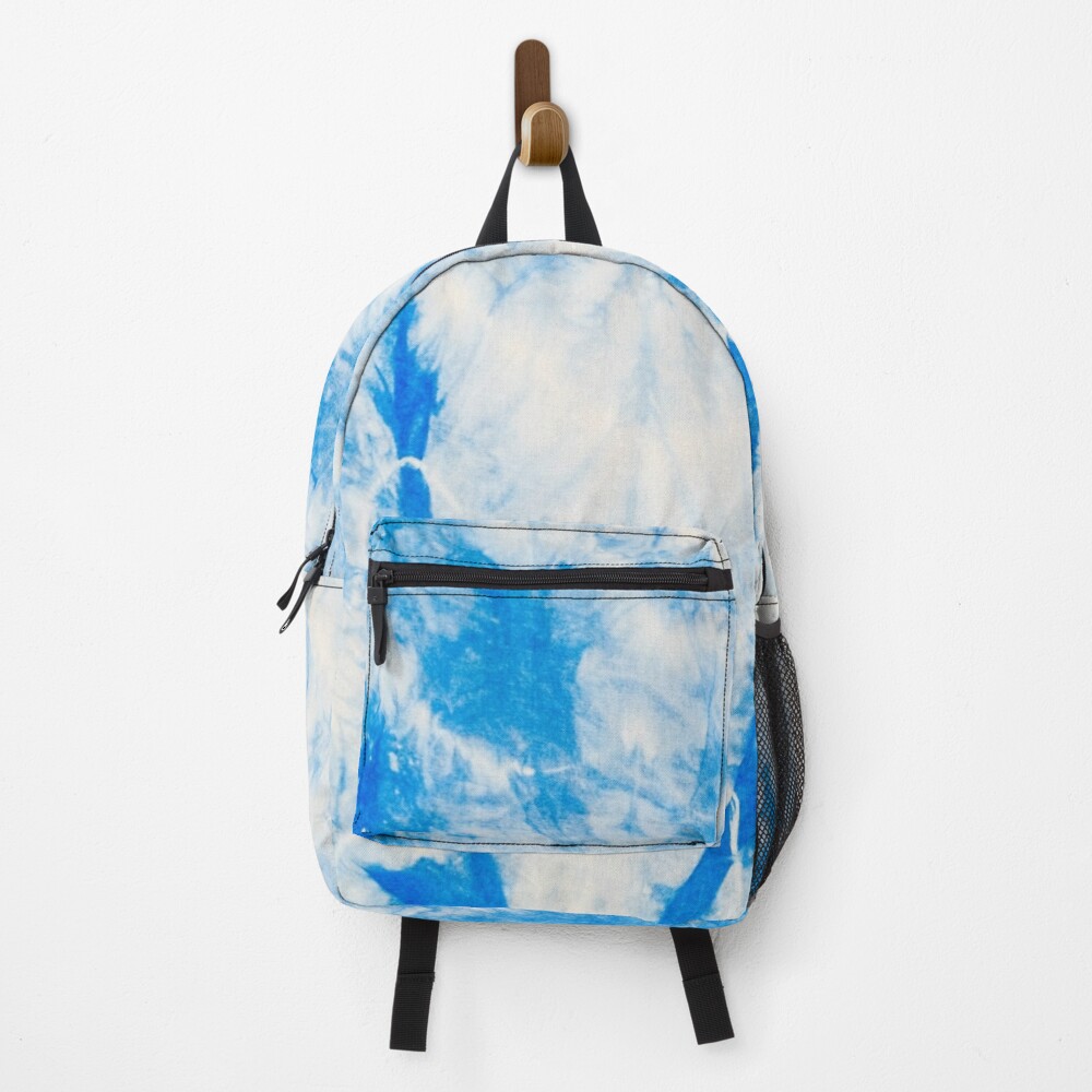 Discover Blue Tie-Dye Backpack