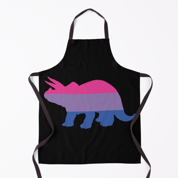 Item preview, Biceratops | Bisexual Triceratops | black background designed and sold by Kinisis.
