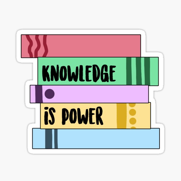 Item preview, knowledge is power designed and sold by megjos.