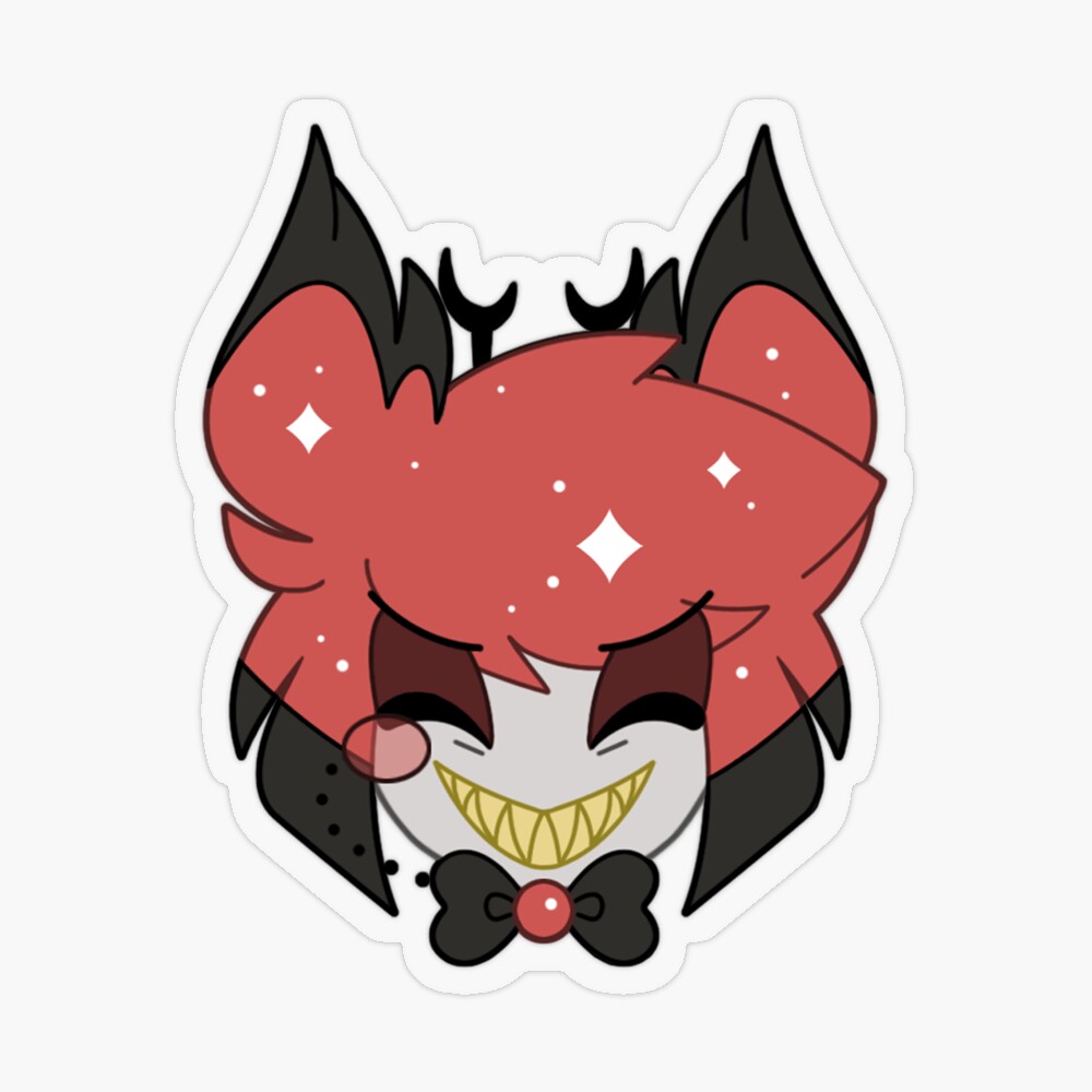 Hazbin Hotel Alastor Sticker - Cute Radio Demon | Sticker