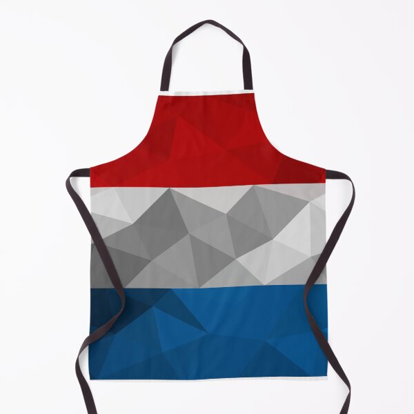 Item preview, Low Poly Luxembourg Flag - Geometric Tricolor Design designed and sold by OrangePoly.