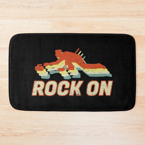 Item preview, Rock On Curling Retro Vintage Ice Sports Gift designed and sold by haselshirt.