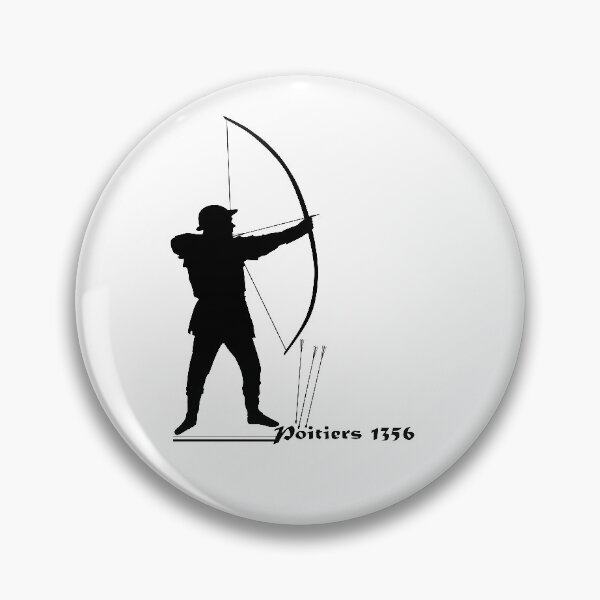 Item preview, Poitiers 1356 Archer designed and sold by PrintStopStudio.