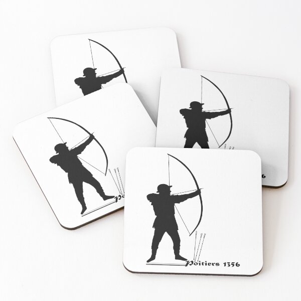 Item preview, Poitiers 1356 Archer designed and sold by PrintStopStudio.