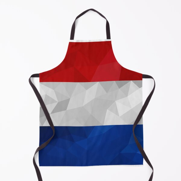Item preview, Low Poly Netherlands Flag - Geometric Tricolor Design designed and sold by OrangePoly.