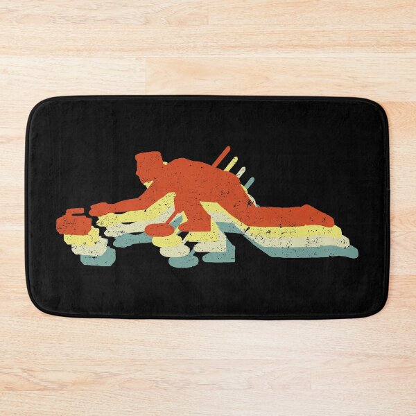 Item preview, Rock On Curling Retro Vintage Ice Sports Gift designed and sold by haselshirt.