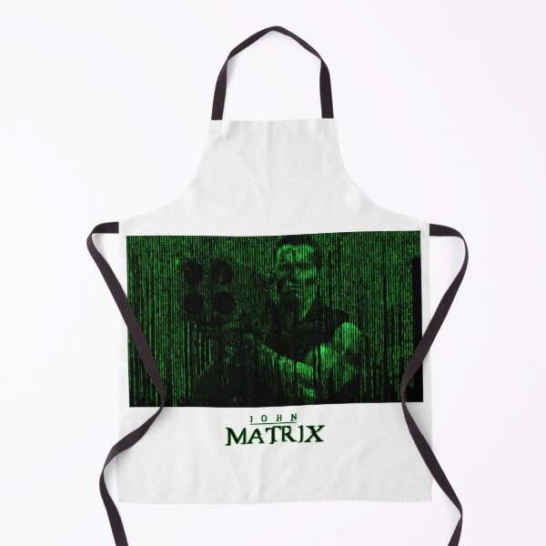 Item preview, John Matrix in the Matrix (Black font) designed and sold by Pendy777.