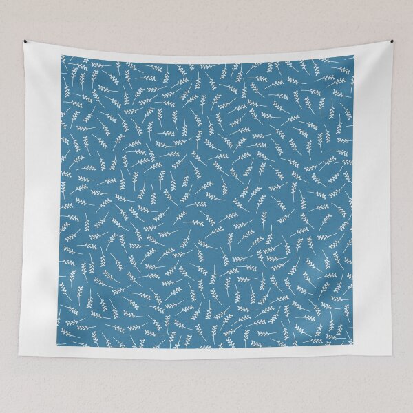 Item preview, Blue flower's pattern designed and sold by arkhipoff.