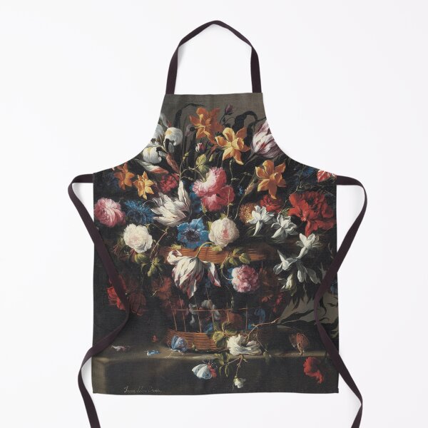 Item preview, Juan De Arellano - Small Basket Of Flowers designed and sold by vakashop.