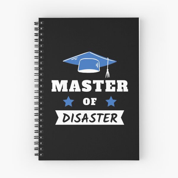 Item preview, Master of Disaster | funny graduation shirt designed and sold by knst-wrk.