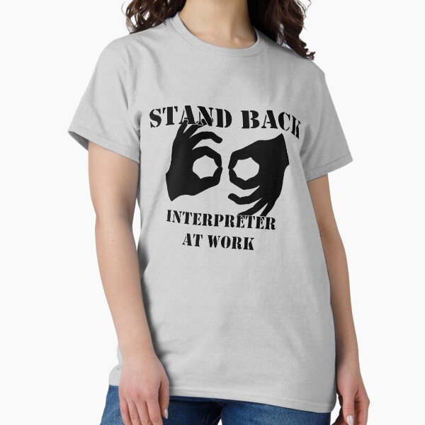 Item preview, Interpreter at Work - black designed and sold by Haley Scott.