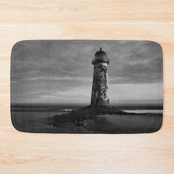 Item preview, Talacre Lighthouse Black And White designed and sold by rawshutterbug.